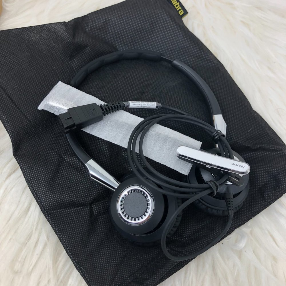 Jabra BIZ 2400 II QD Duo NC Wired Headset Black